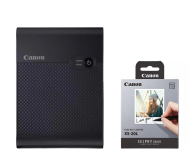 Canon Selphy Square QX10 czarna + papier XS-20L - 1223796 - zdjęcie 1
